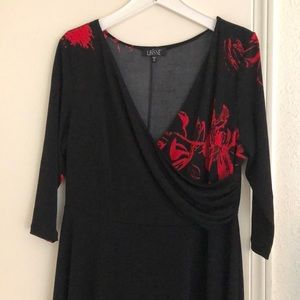 Black and red dress XL
